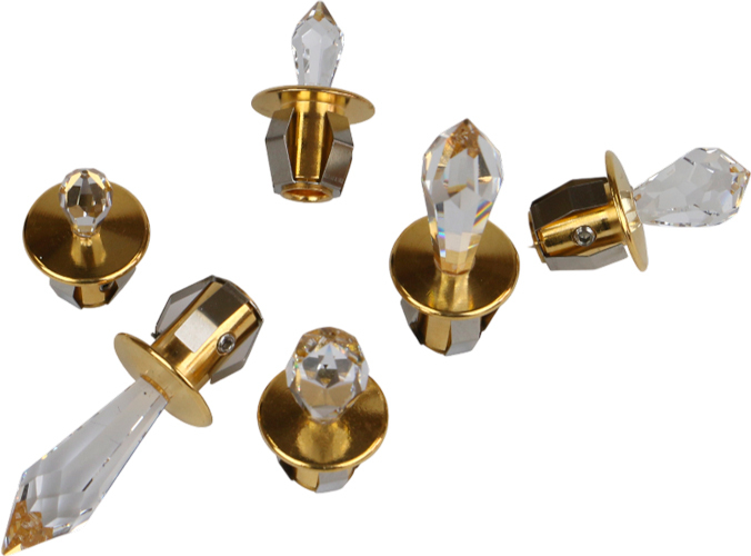 Светильник CARIITTI Crystal Kit 6 золото