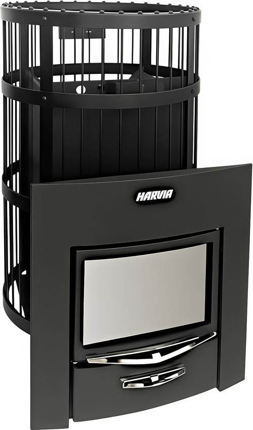 Дровяная печь 25 кВт HARVIA Legend 300 DUO TL Black