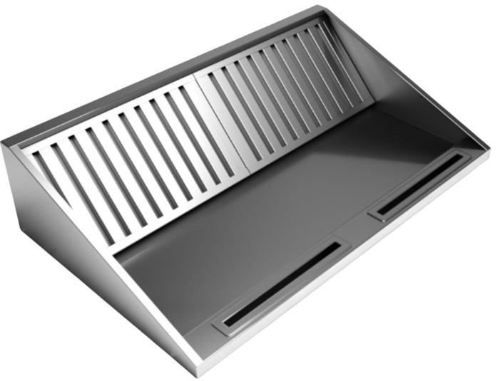 Зонт приточно-вытяжной СОТА Тип 1 350x800x1600 приставной