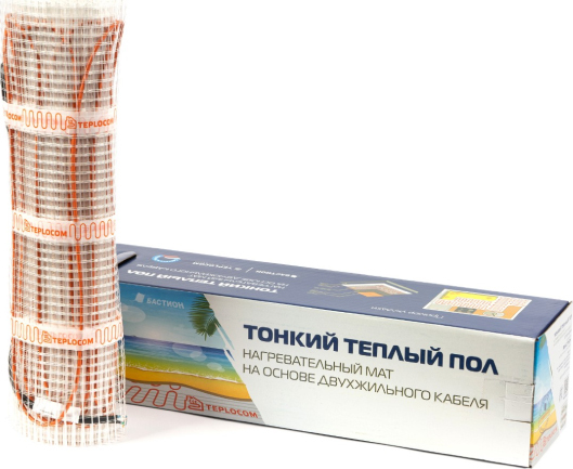 Нагревательный мат 2 м2 Teplocom МНД-2,5 - 400 Вт