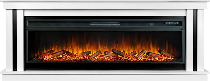 Линейный электрокамин Royal Flame Cosmo 60 с очагом Vision 60 LOG LED