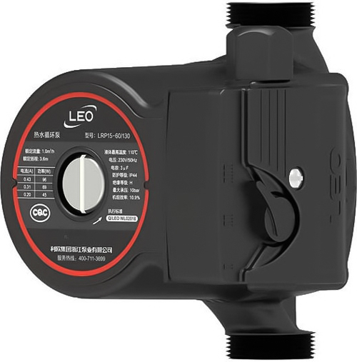 Циркуляционный насос LEO LRP 32-80/180 с гайками