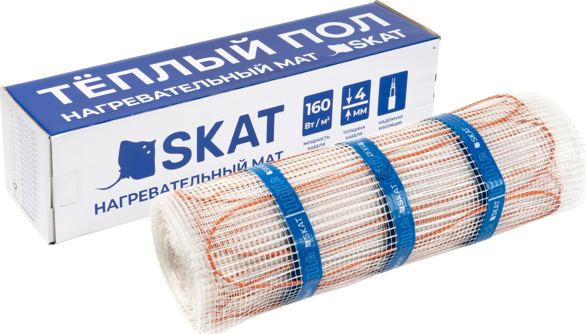 Нагревательный мат 1 м2 SKAT HT MAT-1,5-240