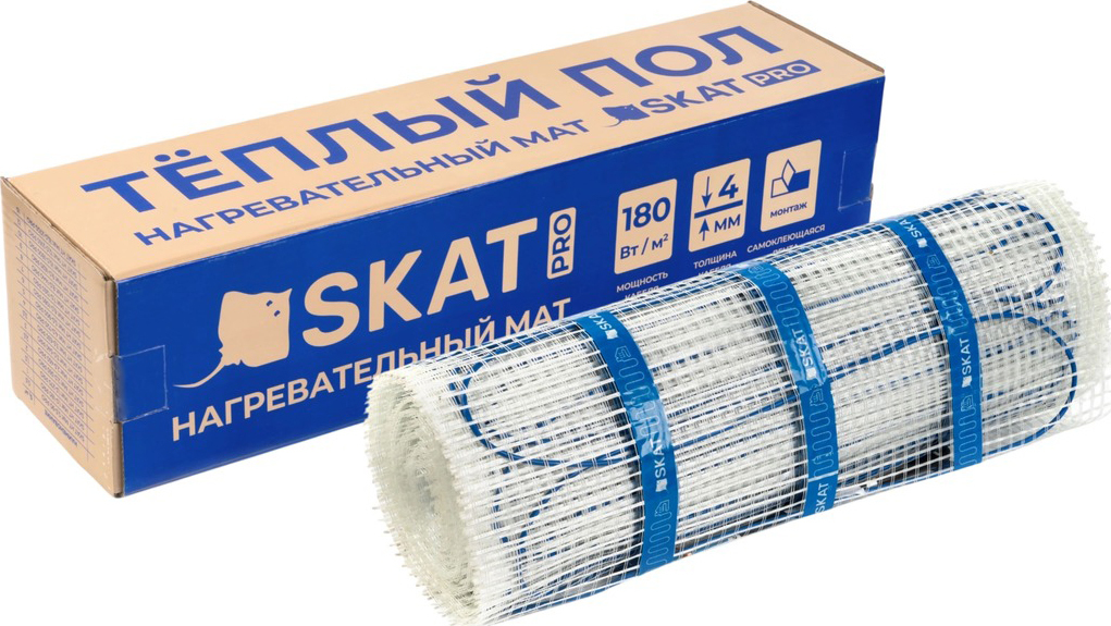 Нагревательный мат 9 м2 SKAT HT MAT-9,0-1620 PRO
