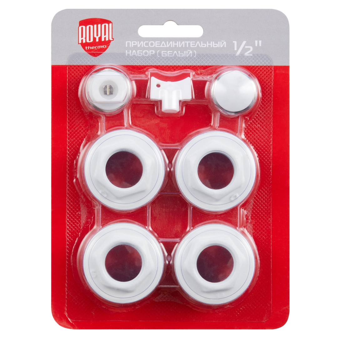 Набор присоединительный Royal Thermo 1/2 white