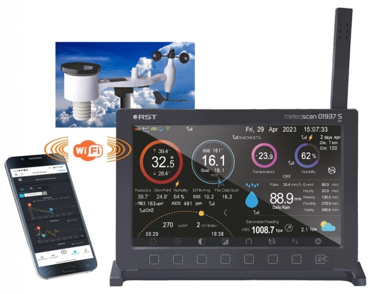 Цифровая метеостанция Rst Meteoscan 937S PRO