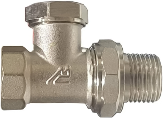 Клапан запорный THERMA Q 1/2 MC прямой (1250234)