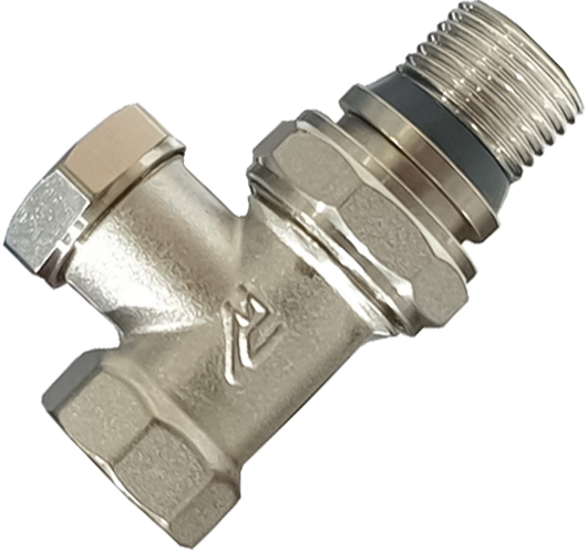 Клапан запорный THERMA Q 1/2 MC прямой с уплотнительным кольцом (1250243)