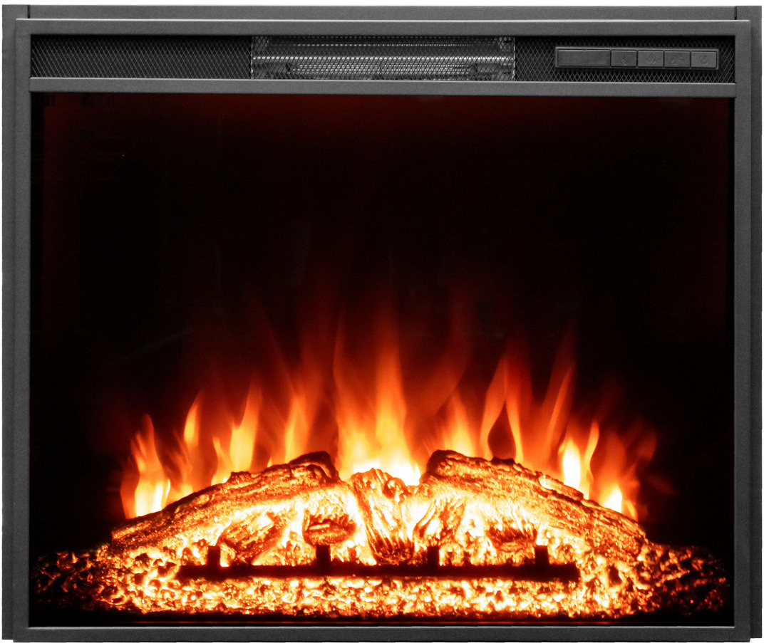 Широкий очаг 2D Real-Flame AQUAMARINE 33