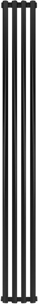 Алюминиевый радиатор STOUT TONALE 2000 4 секции (Цвет 2748 cod.07 черный)
