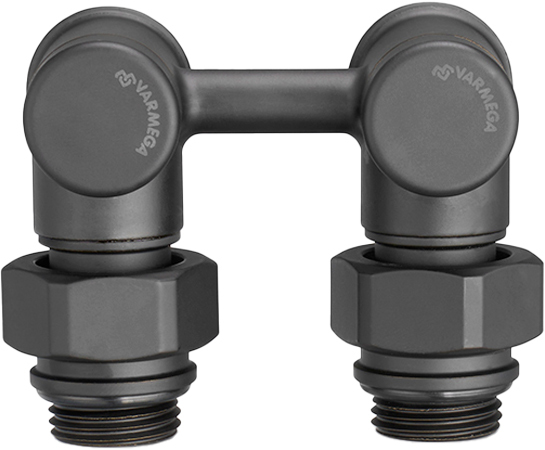 Двухтрубный узел нижнего подключения VARMEGA VMDV20-200415 1/2"х3/4"EK