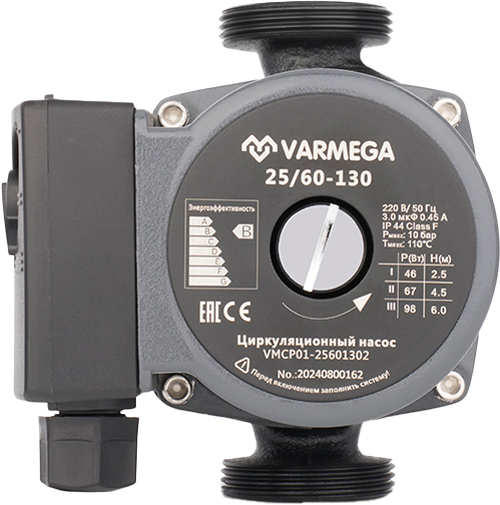Циркуляционный насос VARMEGA VMCP01 25/60-130