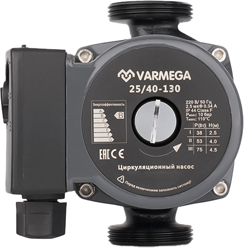Циркуляционный насос VARMEGA VMCP01 25/40-130