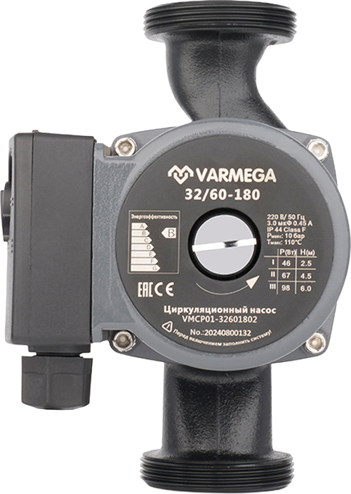 Циркуляционный насос VARMEGA VMCP01 32/60-180