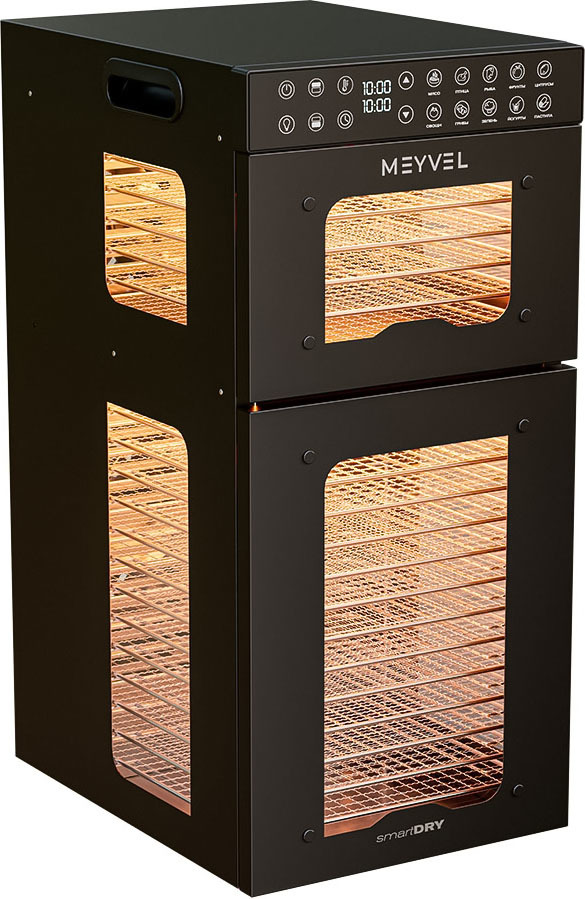 Сушильный шкаф для пищи MEYVEL MDH20-1S2 (Black)