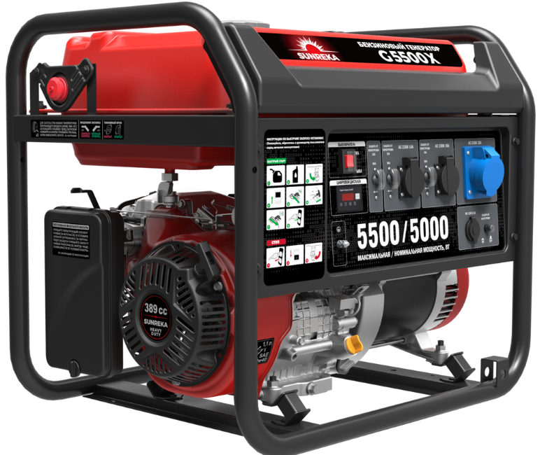 Бензиновый генератор SUNREKA G5500X