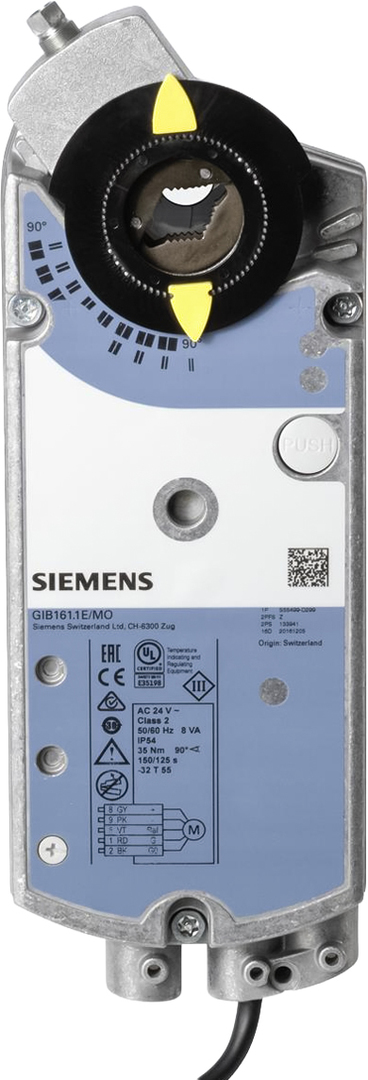 Привод воздушной заслонки Siemens GIB161.1E