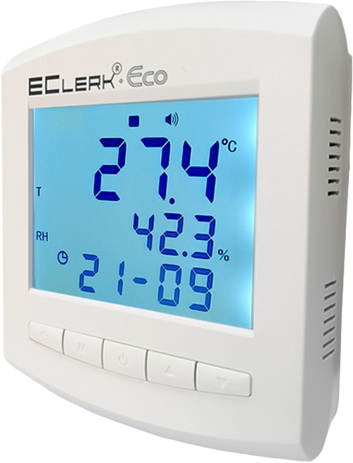 Цифровая метеостанция без радиодатчика Рэлсиб EClerk-Eco-M-RHT-11-RS