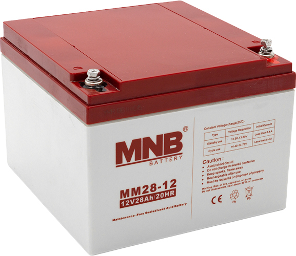 AGM аккумулятор MNB MM28-12