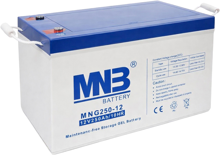 AGM аккумулятор MNB MNG250-12