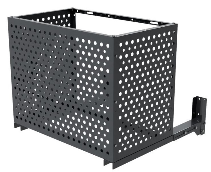 Корзина PP ROLLED с круглой перфорацией 700(h)x900x550-KR