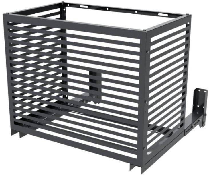 Корзина PP ROLLED KORZ.900(h)x1200x600.T1-ВР