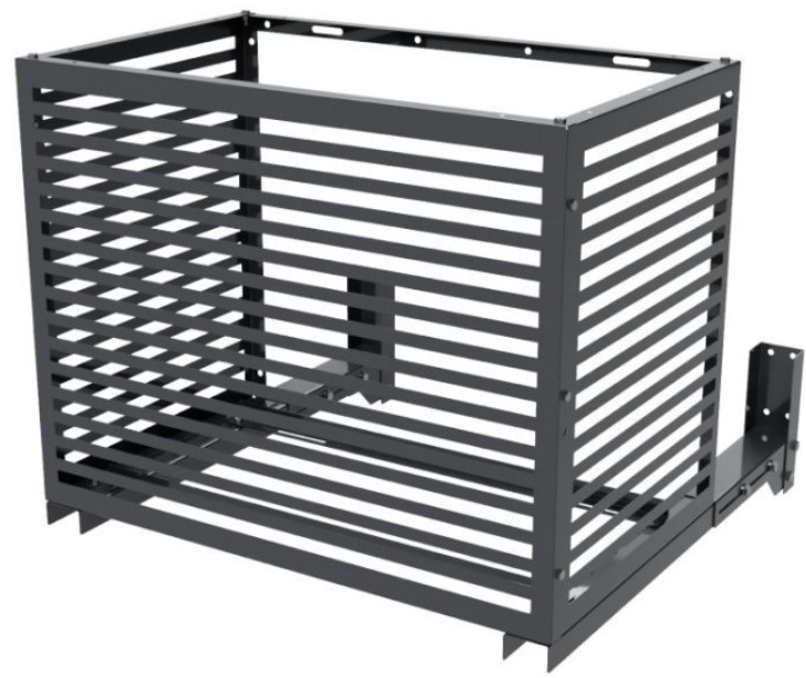 Корзина PP ROLLED KORZ.1050(h)x1300x650.T1-BP