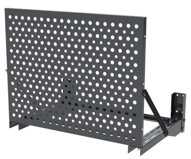 Корзина PP ROLLED ЭКОНОМ с круглой перфорацией 900(h)x1200x600-KR