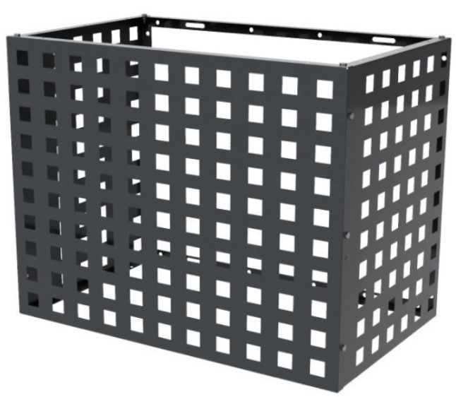 Корзина PP ROLLED Короб для корзины с квадратной перфорацией 700(h)x900x550-KV