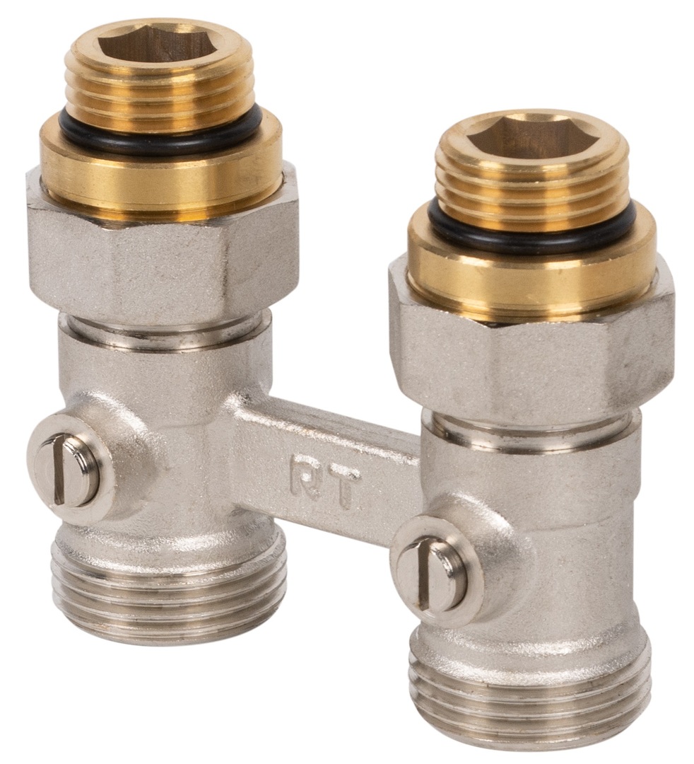 Узел нижнего подключения Royal Thermo прямой 1/2"х3/4"EK