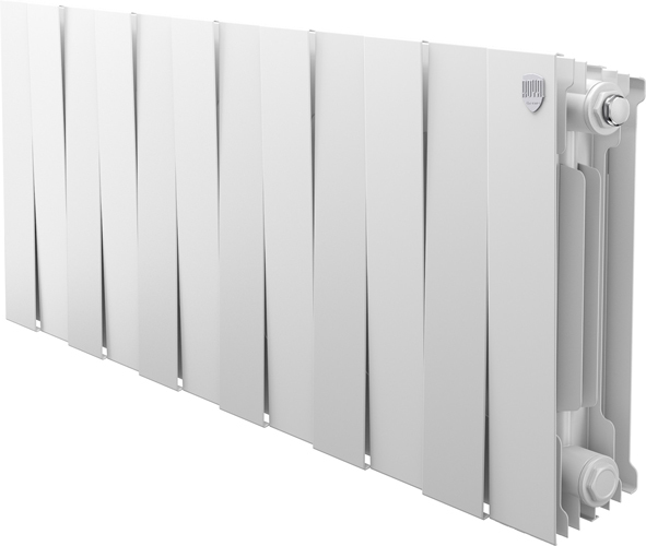 Биметаллический радиатор Royal Thermo PianoForte 300 Белый - 12 секц.