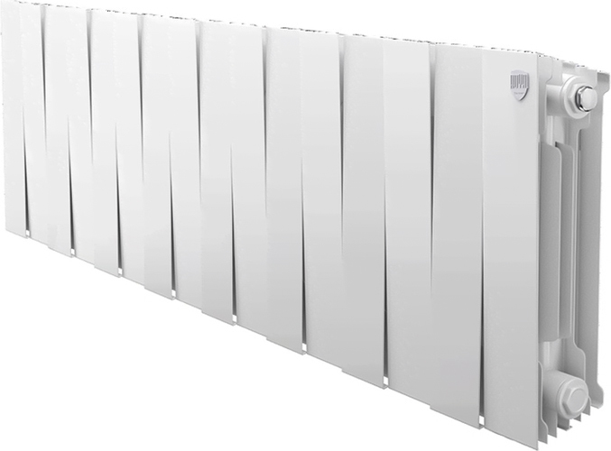 Биметаллический радиатор Royal Thermo PianoForte 300 Белый - 16 секц.