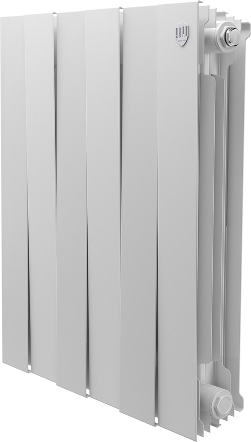 Биметаллический радиатор Royal Thermo PianoForte 500 Белый - 6 секц.