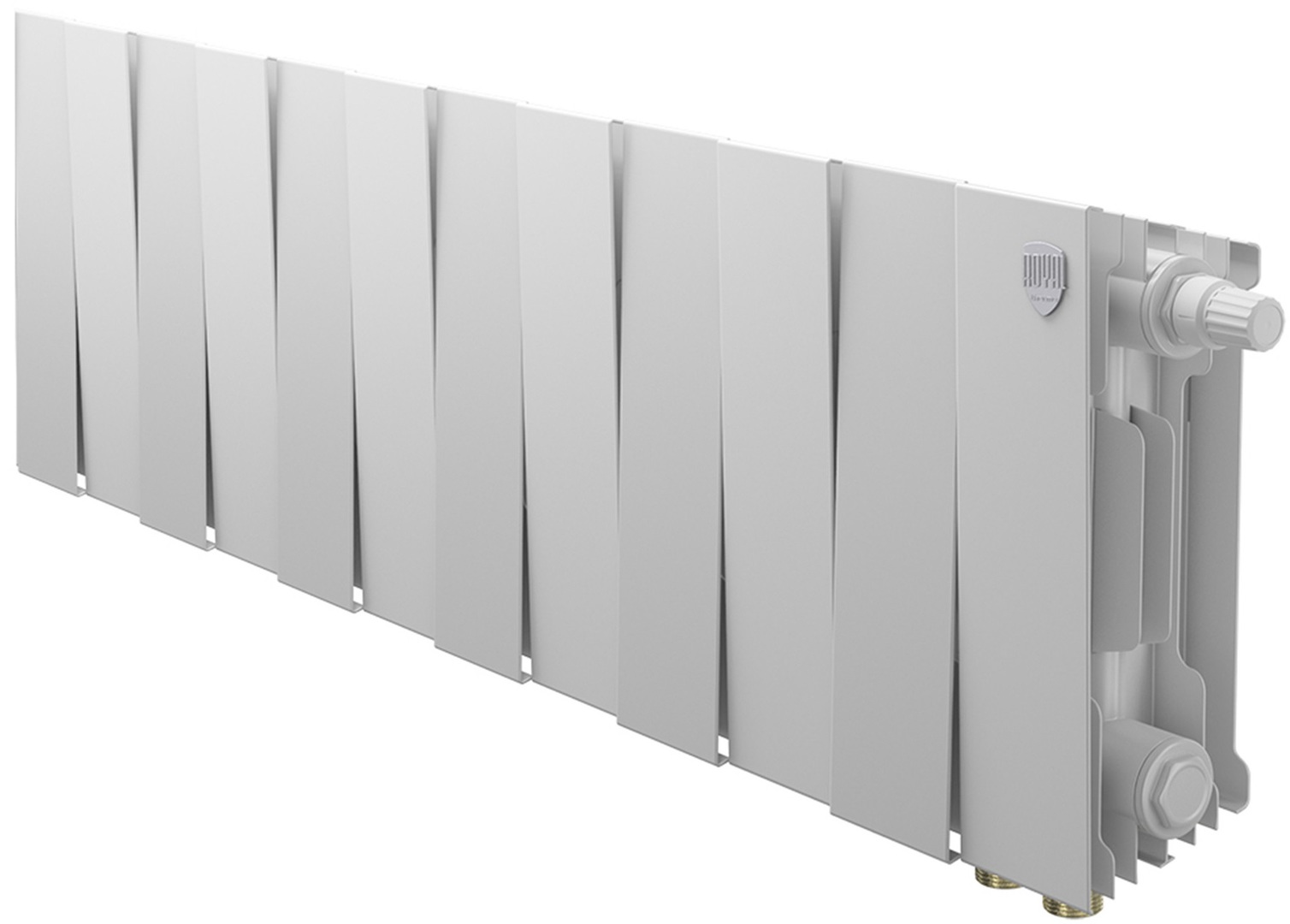 Биметаллический радиатор Royal Thermo PianoForte 200 Белый VR80 - 12 секц.