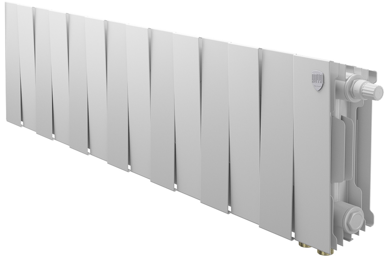 Биметаллический радиатор Royal Thermo PianoForte 200 Белый VR80 - 14 секц.