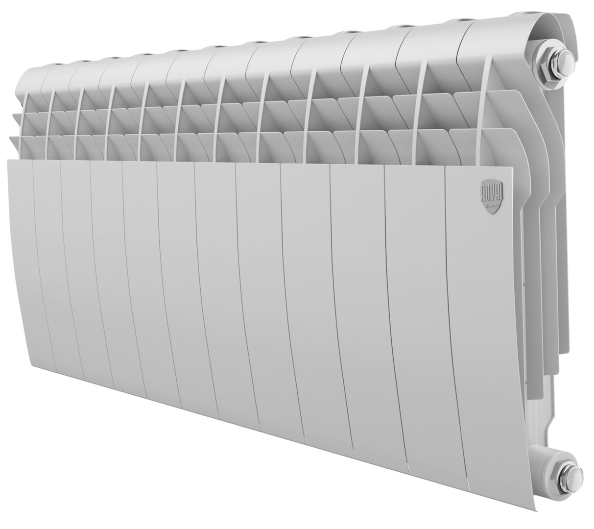 Биметаллический радиатор Royal Thermo BILINER B 350 Белый - 12 секц.