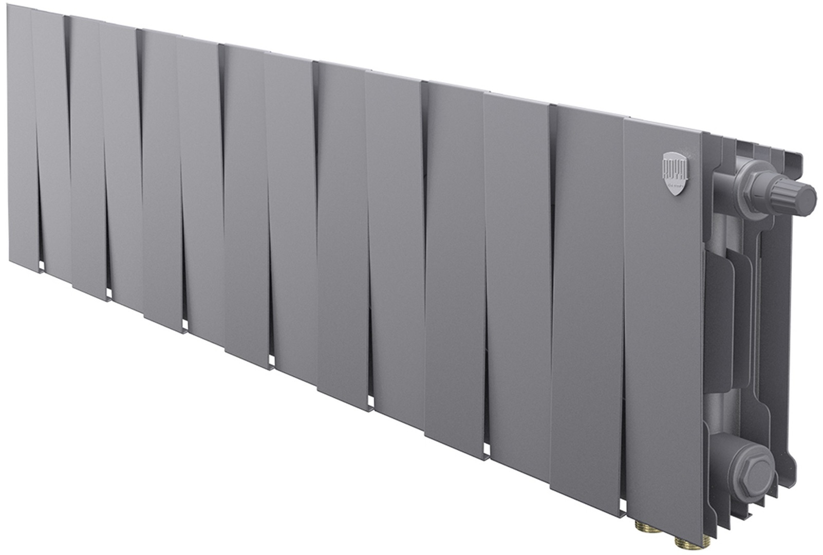 Биметаллический радиатор Royal Thermo PianoForte 200 Серебристый VR80- 14 секц.