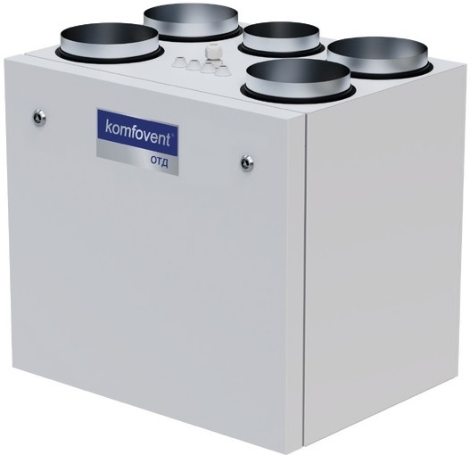 Приточно-вытяжная установка Komfovent ОТД-R-300-V-W/DH F7/M5 (L/A)