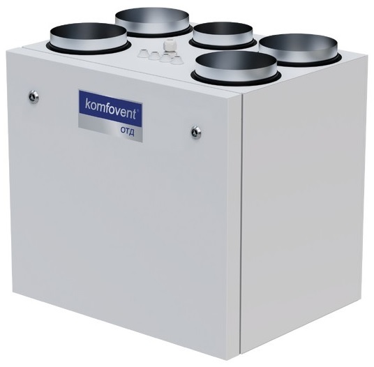 Приточно-вытяжная установка Komfovent ОТД-R-300-V-W/DH M5/M5 (L/A)