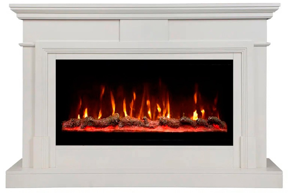 Электрокамин Real-Flame MARCO SF36/PRM36 WT-P512 с очагом SAFITA 36