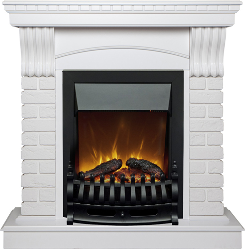 Электрокамин Real-Flame JAZZ STD WT-P511 с очагом FOBOS ЛАЙТ