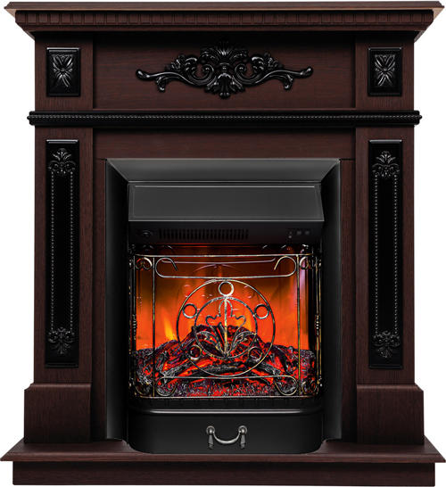 Электрокамин Real-Flame LILIAN STD DN-F817 с очагом MAJESTIC LUX