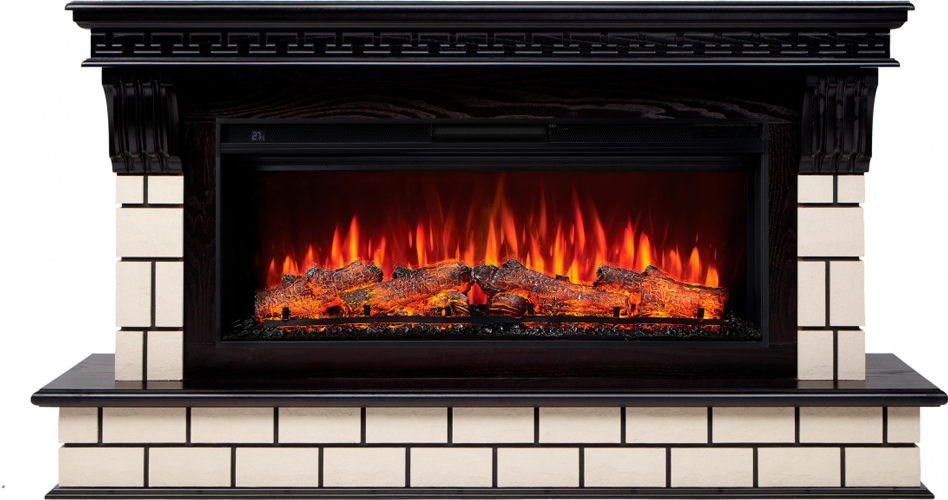 Линейный электрокамин Real-Flame STONE J45/JF45 AO-217 с очагом JOKER 45