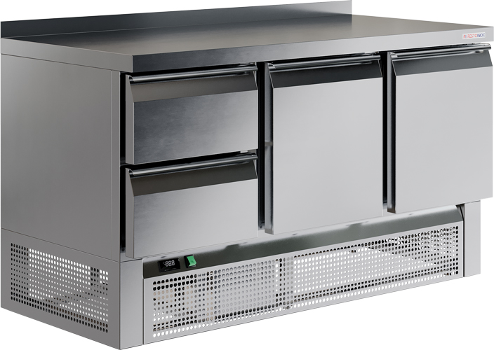Морозильный стол RESTOINOX SHN-112GNE-B