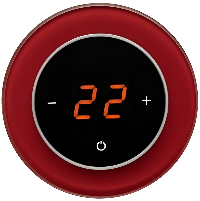 Терморегулятор Aura RONDA 3004 Red Dark