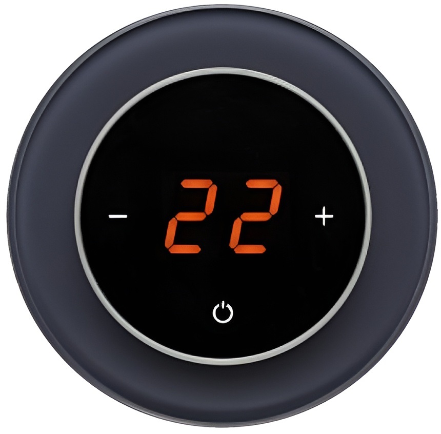Терморегулятор Aura RONDA 7016 Anthracite Auth