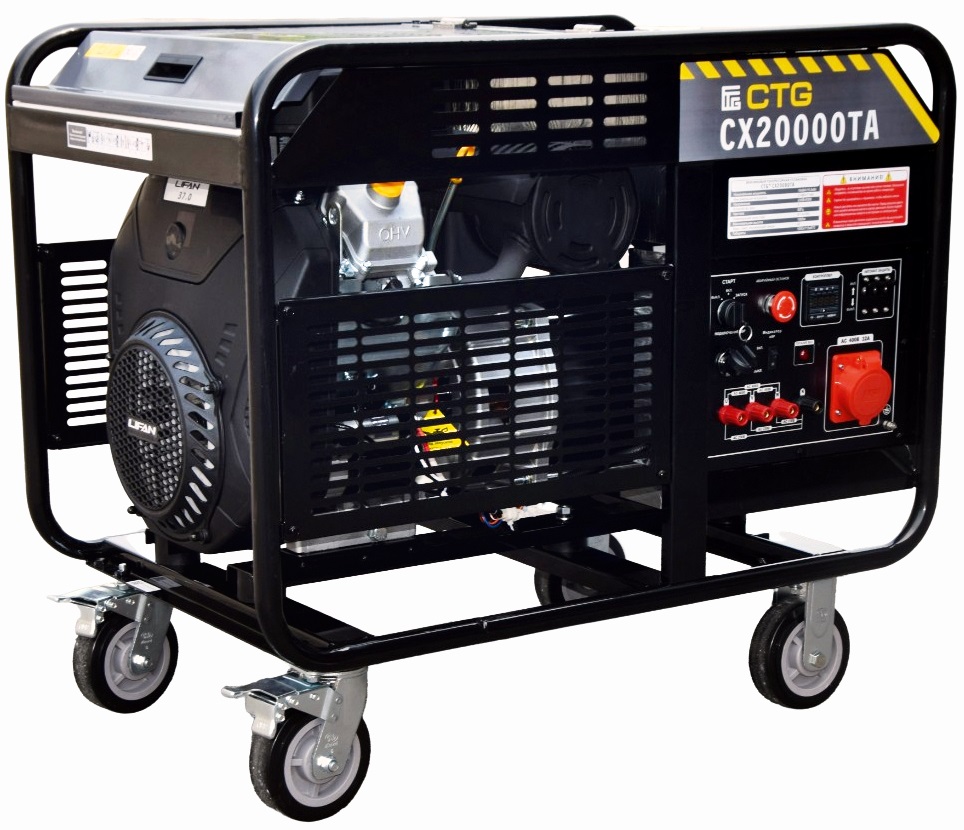 Бензиновый генератор CTG CX20000TA