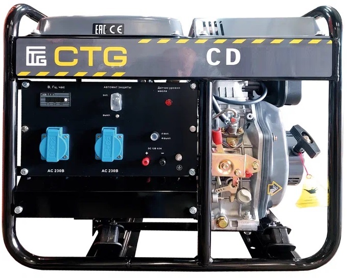 Дизельный генератор CTG CD4000E