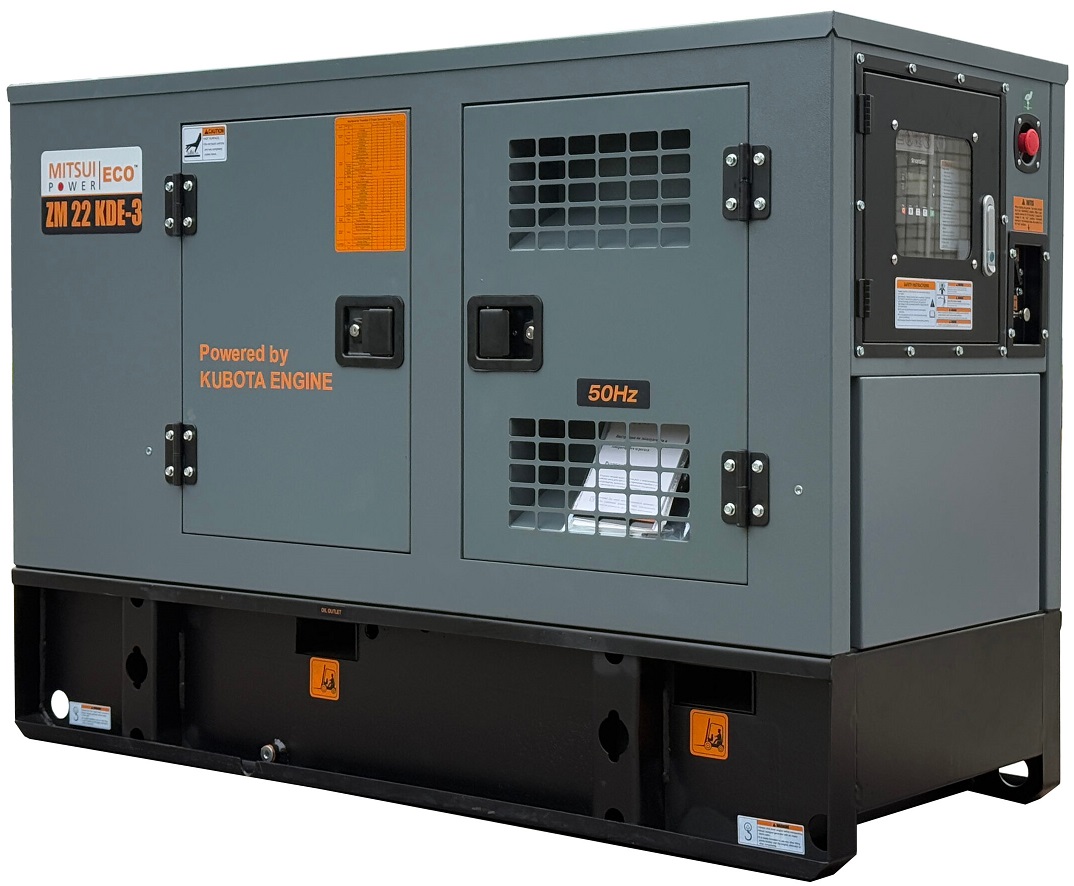 Дизельный генератор Mitsui Power Eco ZM 22 KDE-3
