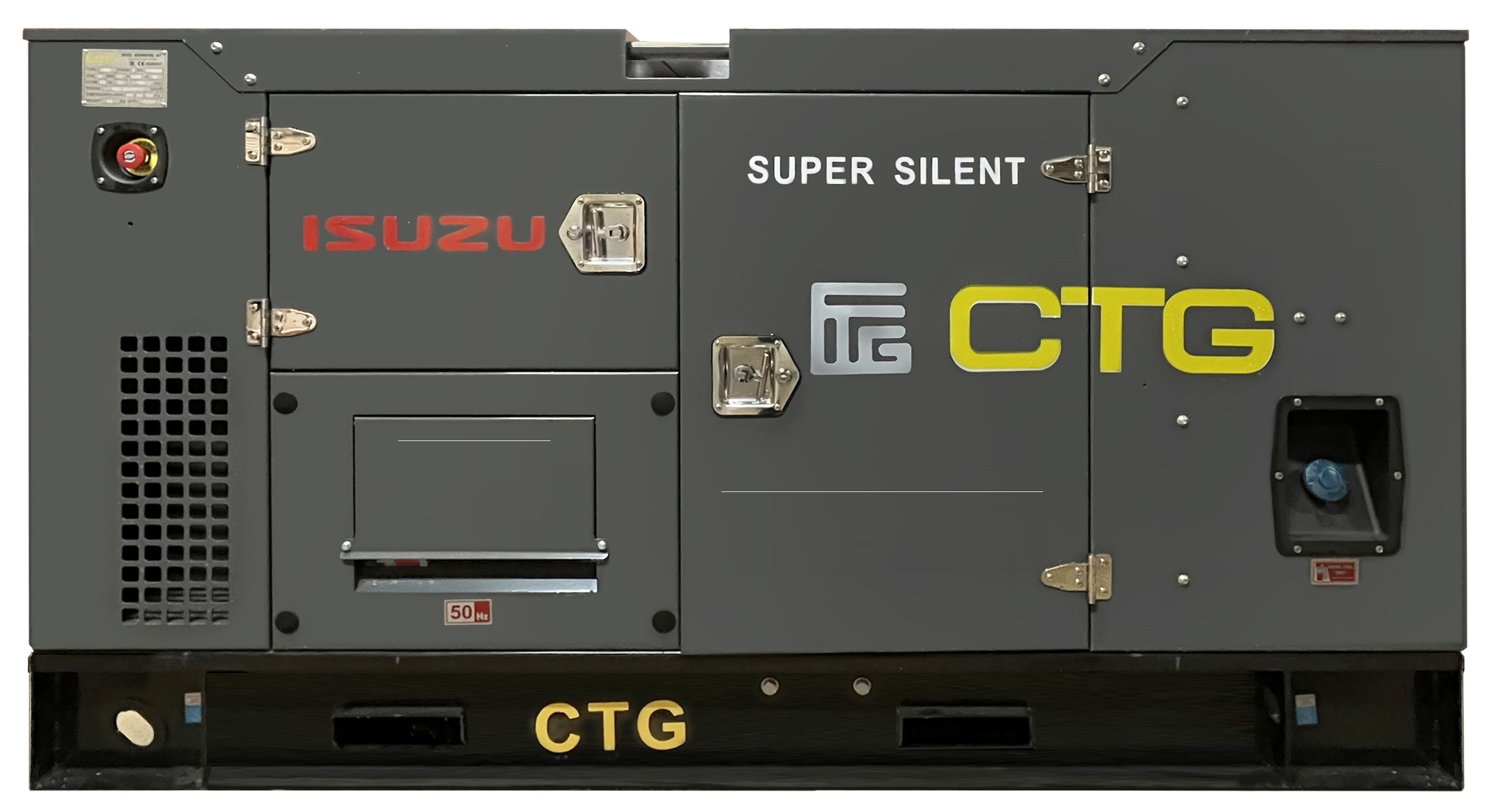 Дизельный генератор CTG 35IS в кожухе